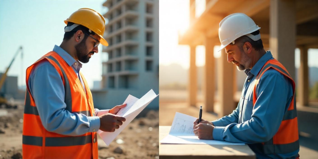 ما الفرق بين الهندسة المدنية والهندسة المعمارية؟