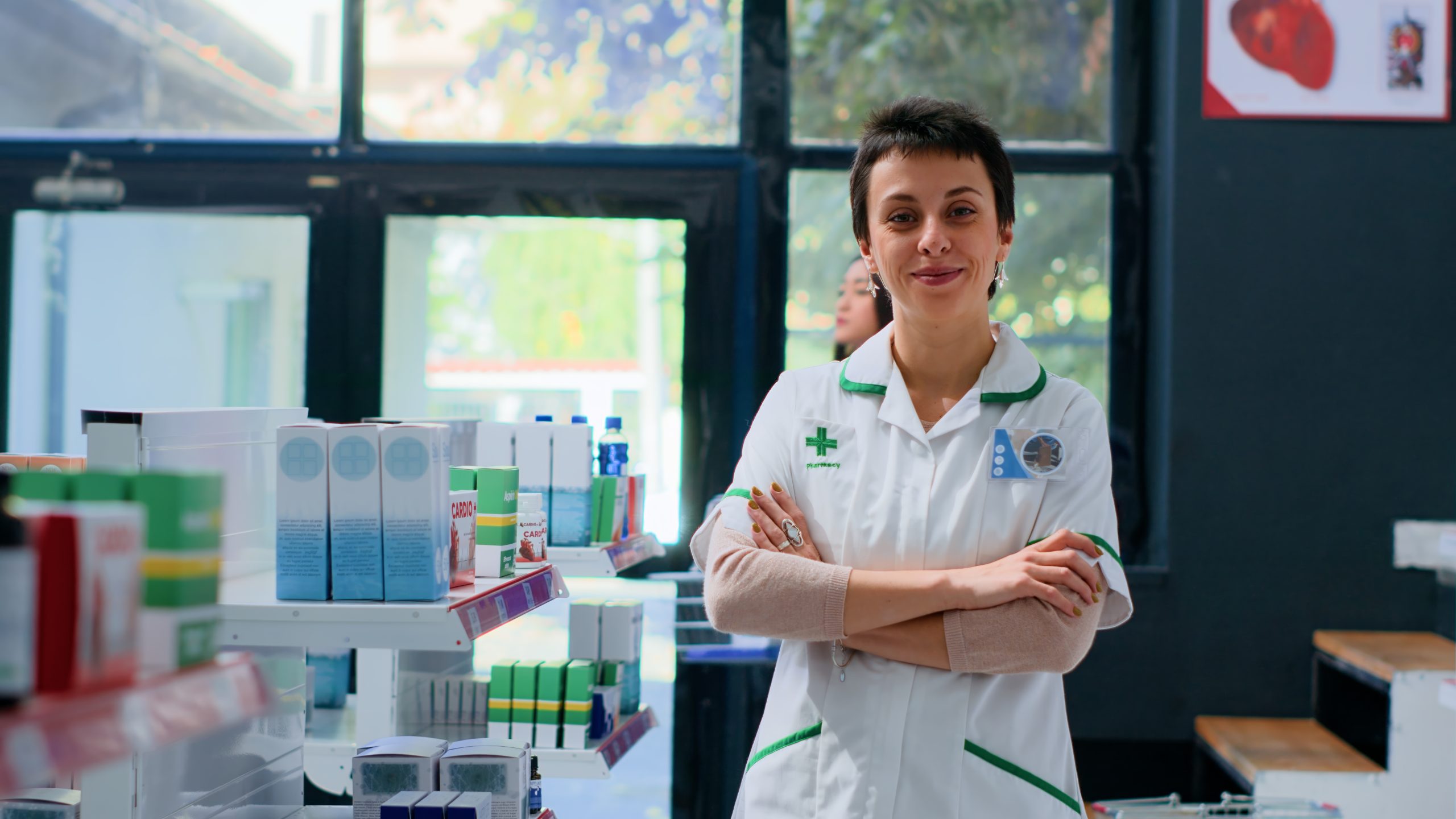 طالب طب في مختبر تعليمي داخل جامعة Istinye التركية